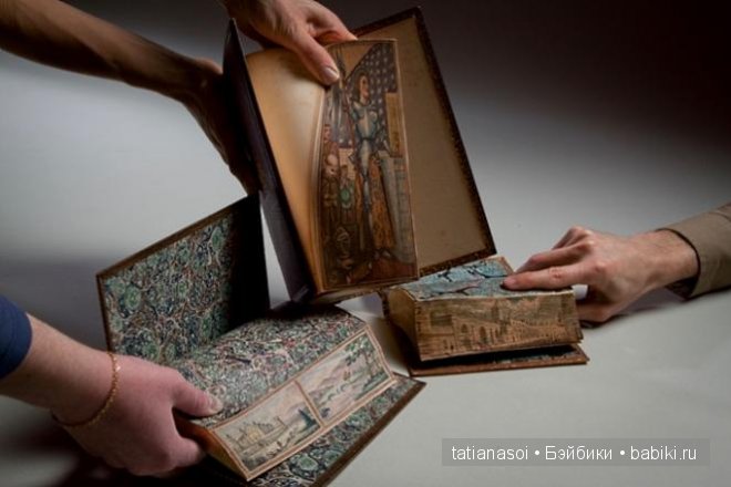 Скрытые Иллюстрации на Обрезах Старинных Книг. 15180-6